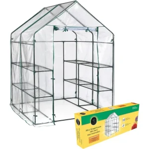 US Shipping Outdoor Mini Walk-in Greenhouse