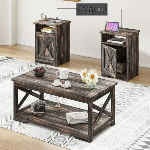 3-Piece Farmhouse Table Set