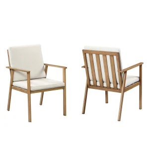 Outdoor Patio Dining Chair Set of 2